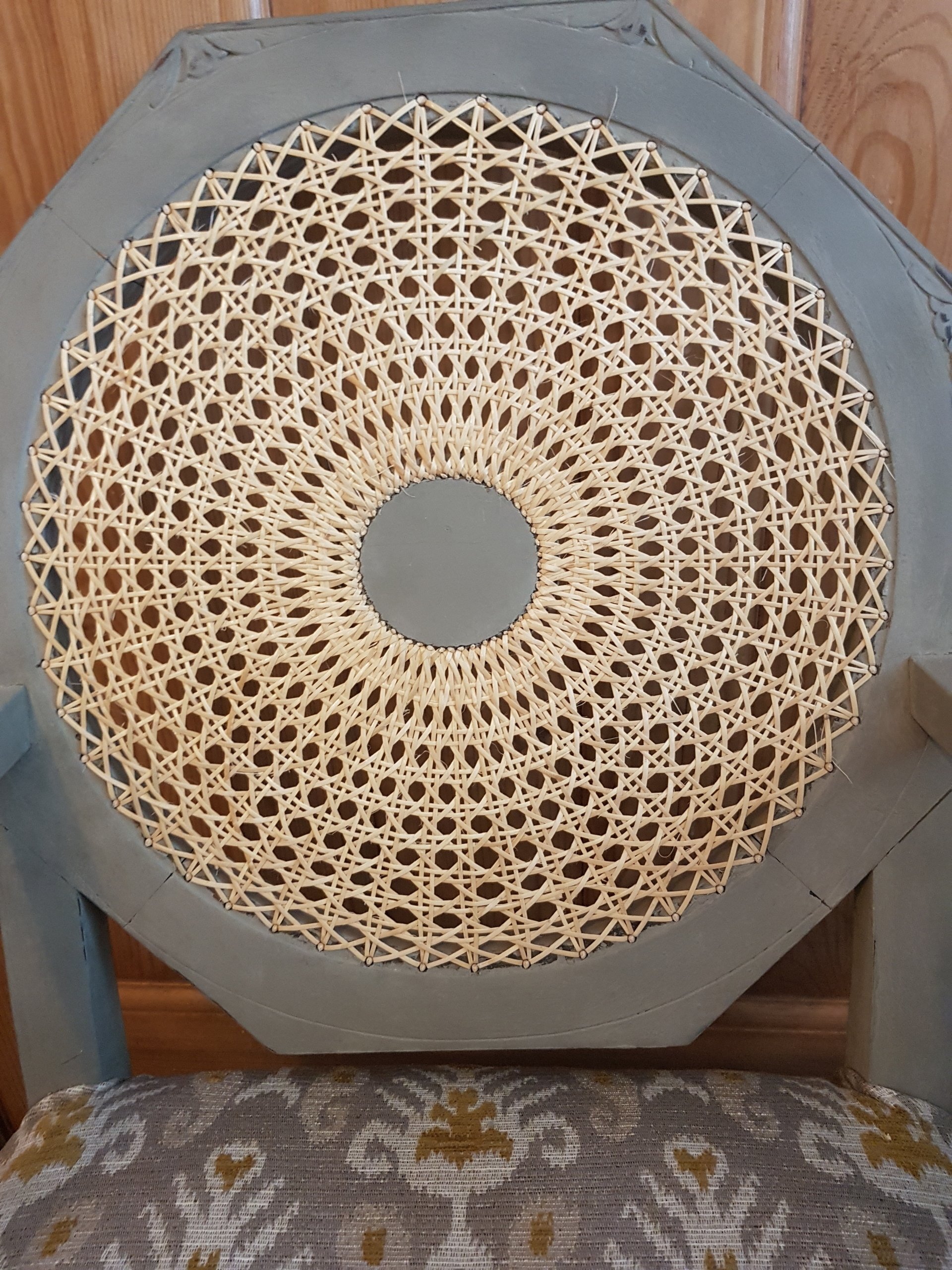 Cane seating restoration R Mahon Rush & Cane Seating